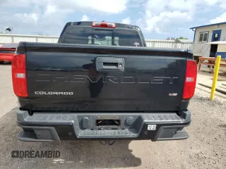 2021 Chevrolet Colorado 2WD Z71 with VIN 1GCGSDEN2M1280928, listed as a Copart auction lot 54603665 with 26,278 mi miles and Salvage title. Bid and sale history available at DreamBid. Image 6.