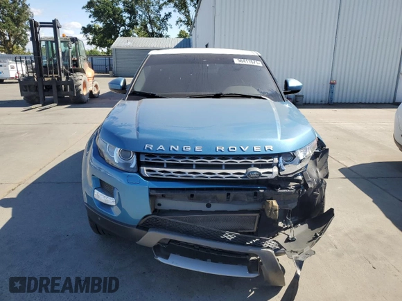2014 Land Rover Range Rover Evoque Pure Plus with VIN SALVP2BG3EH895993, listed as a Copart auction lot 56411675 with 82,755 mi miles and Salvage title. Bid and sale history available at DreamBid. Image 5.