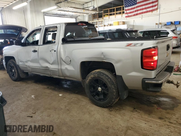 2015 Chevrolet Silverado 1500 LT with VIN 1GCVKREC3FZ379927, listed as a Copart auction lot 48477395 with 138,416 mi miles and Salvage Title. Bid and sale history available at carsss.com. Image 2.