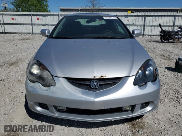 2005 Acura RSX with VIN JH4DC54845S001636, listed as a Copart auction lot 53319145 with 203,867 mi miles and Salvage title. Bid and sale history available at DreamBid. Image 5.