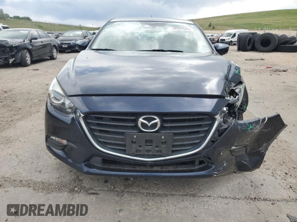 2017 Mazda 3 Touring with VIN 3MZBN1L7XHM138580, listed as a Copart auction lot 58924525 with 101,717 mi miles and Salvage title. Bid and sale history available at DreamBid. Image 5.