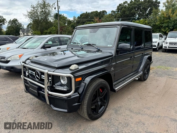 2017 Mercedes-Benz G-Class AMG G 63 with VIN WDCYC7DF2HX268420, listed as a Copart auction lot 73296414 with 106,843 mi miles and Clean Title. Bid and sale history available at carsss.com. Image 1.