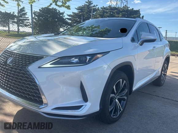 2021 Lexus RX 350 with VIN 2T2HZMAA8MC207816, listed as a Copart auction lot 55698635 with 5,755 mi miles and Clean Title. Bid and sale history available at DreamBid. Image 2.
