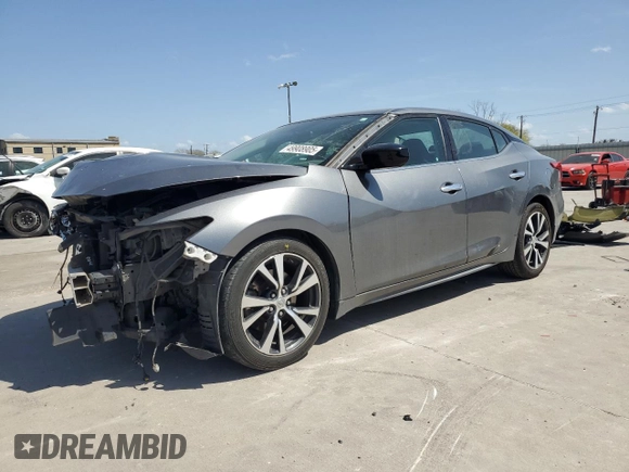 2017 Nissan Maxima S with VIN 1N4AA6AP2HC383679, listed as a Copart auction lot 49908905 with 64,302 mi miles and Salvage title. Bid and sale history available at DreamBid. Image 1.