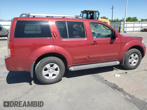 2007 Nissan Pathfinder SE z VIN 5N1AR18W37C631693, wystawiony jako Copart lot #61723505 z przebiegiem 185 344 mil mil oraz Czysty tytuł • Clean title. Historia ofert i sprzedaży dostępna na DreamBid. Obrazek 3.