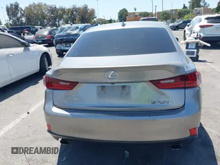 2015 Lexus IS 250 with VIN JTHBF1D27F5057749, listed as a IAAI auction lot 42304507 with 218,452 mi miles and . Bid and sale history available at DreamBid. Image 16.