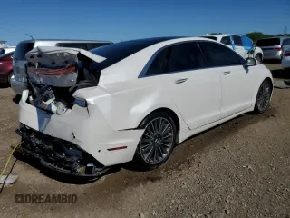 2014 Lincoln MKZ with VIN 3LN6L2JK0ER819896, listed as a Copart auction lot 57110025 with Not provided miles and Salvage title. Bid and sale history available at DreamBid. Image 3.