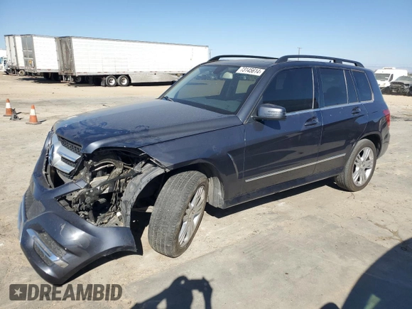 2014 Mercedes-Benz GLK 350 with VIN WDCGG5HB0EG306685, listed as a Copart auction lot 73145614 with 173,931 mi miles and Salvage Title. Bid and sale history available at DreamBid. Image 1.
