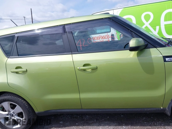 2018 Kia Soul with VIN KNDJN2A25J7894586, listed as a IAAI auction lot 42000460 with 48,509 mi miles and . Bid and sale history available at DreamBid. Image 13.