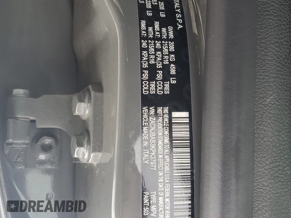 2019 Jeep Renegade Upland z VIN ZACNJBAB3KPK37977, wystawiony jako Copart lot #54416865 z przebiegiem 89 502 mil mil oraz Szkoda całkowita • Salvage title. Historia ofert i sprzedaży dostępna na DreamBid. Obrazek 14.