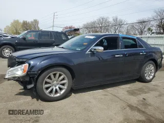2012 Chrysler 300 Limited with VIN 2C3CCACG9CH221250, listed as a Copart auction lot 53642315 with 186,450 mi miles and Salvage Title. Bid and sale history available at carsss.com. Image 1.