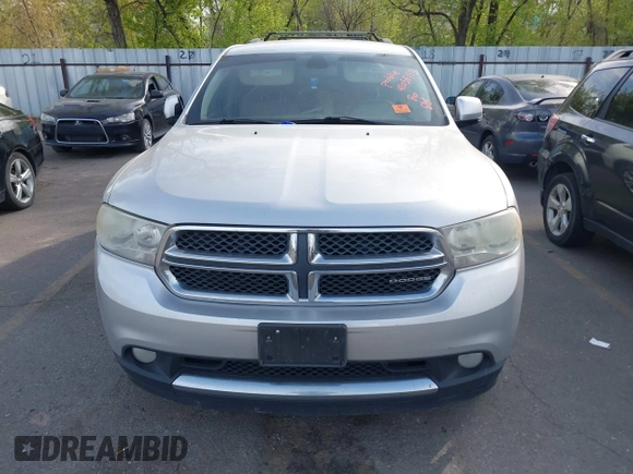 2011 Dodge Durango Crew with VIN 1D4RD4GG4BC742203, listed as a IAAI auction lot 42055195 with Not Provided miles and . Bid and sale history available at carsss.com. Image 6.