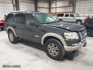2007 Ford Explorer Eddie Bauer with VIN 1FMEU74E87UA84091, listed as a IAAI auction lot 41965434 with 164,560 mi miles. Bid and sale history available at carsss.com. Image 1.