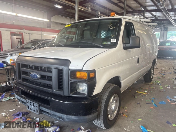 2013 Ford Econoline Cargo Commercial with VIN 1FTNE2EL5DDB27606, listed as a IAAI auction lot 42734078 with 122,369 mi miles and . Bid and sale history available at DreamBid. Image 14.