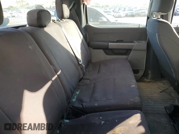2023 Ford F-250 XL with VIN 1FT8W2BA7PEE01027, listed as a Copart auction lot 74254724 with 17,466 mi miles and Salvage title. Bid and sale history available at DreamBid. Image 10.
