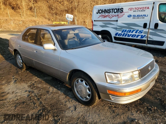 1994 Lexus LS z VIN JT8UF11E9R0186214, wystawiony jako Copart lot #48356355 z przebiegiem 130 434 mil mil oraz Czysty tytuł • Clean title. Historia ofert i sprzedaży dostępna na DreamBid. Obrazek 4.