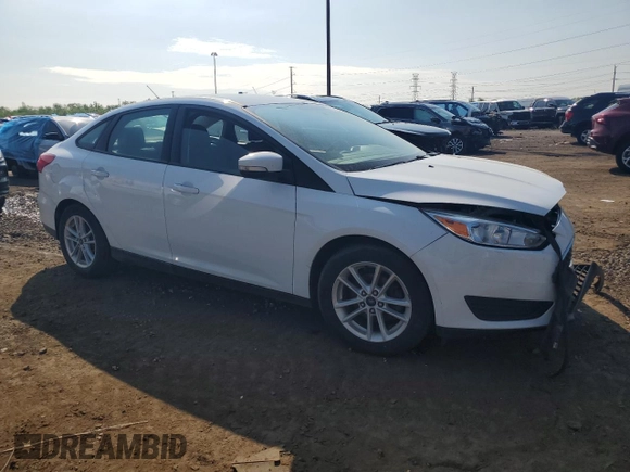 2017 Ford Focus SE with VIN 1FADP3F26HL313478, listed as a Copart auction lot 57078015 with 56,807 mi miles and Salvage title. Bid and sale history available at DreamBid. Image 4.