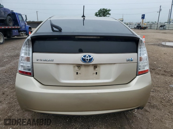 2010 Toyota Prius II with VIN JTDKN3DU2A1302233, listed as a Copart auction lot 54672265 with 208,319 mi miles and Clean Title. Bid and sale history available at carsss.com. Image 6.