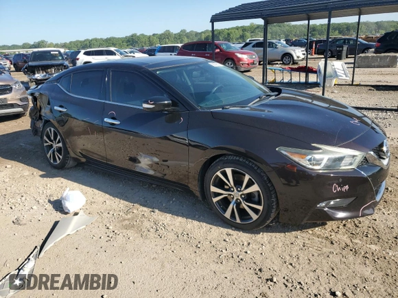 2017 Nissan Maxima S with VIN 1N4AA6AP3HC383500, listed as a Copart auction lot 58393525 with 144,812 mi miles and Salvage title. Bid and sale history available at DreamBid. Image 4.