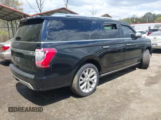 2018 Ford Expedition Max Platinum with VIN 1FMJK1MT5JEA38641, listed as a IAAI auction lot 42049736 with 95,093 mi miles and . Bid and sale history available at DreamBid. Image 4.