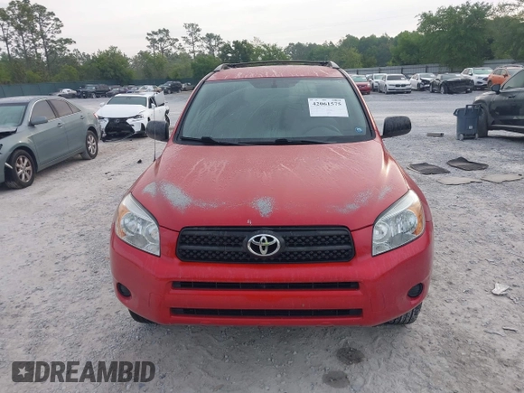 2008 Toyota RAV4 with VIN JTMZD33V486060859, listed as a IAAI auction lot 42061575 with 235,604 mi miles. Bid and sale history available at carsss.com. Image 12.