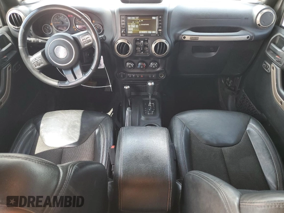 2016 Jeep Wrangler Unlimited Sahara with VIN 1C4BJWEG6GL212733, listed as a Copart auction lot 62664445 with 114,004 mi miles and Salvage title. Bid and sale history available at DreamBid. Image 8.