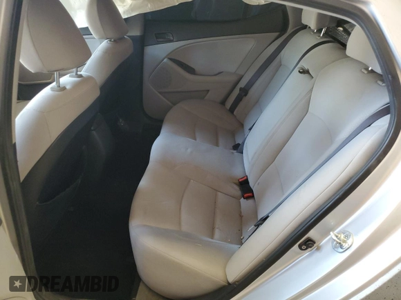 2014 Kia Optima LX with VIN KNAGM4A77E5471110, listed as a Copart auction lot 53179855 with 195,885 mi miles and Salvage Title. Bid and sale history available at carsss.com. Image 10.
