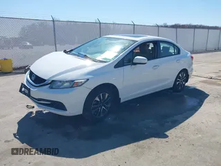 2014 Honda Civic Sedan EX with VIN 19XFB2F83EE051875, listed as a IAAI auction lot 41821950 with 157,755 mi miles. Bid and sale history available at carsss.com. Image 18.