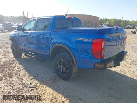 2021 Ford Ranger XL with VIN 1FTER4FHXMLD87189, listed as a IAAI auction lot 42001415 with 37,958 mi miles. Bid and sale history available at carsss.com. Image 3.