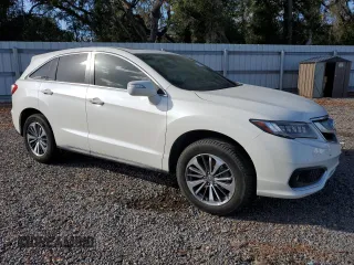 2018 Acura RDX w/Advance Pkg with VIN 5J8TB3H76JL006624, listed as a Copart auction lot 74439454 with 0 mi miles and Salvage Title. Bid and sale history available at carsss.com. Image 4.