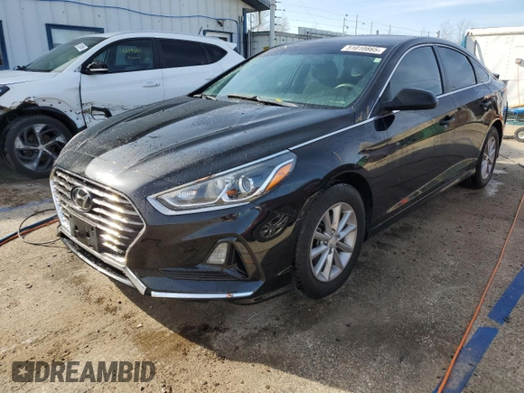 2019 Hyundai Sonata SE with VIN 5NPE24AF6KH745030, listed as a Copart auction lot 51010865 with 68,993 mi miles and Salvage Title. Bid and sale history available at carsss.com. Image 1.