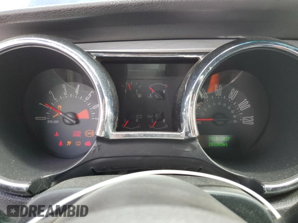 2007 Ford Mustang Deluxe z VIN 1ZVHT80N075219801, wystawiony jako Copart lot #57247925 z przebiegiem 203 385 mil mil oraz Czysty tytuł • Clean title. Historia ofert i sprzedaży dostępna na DreamBid. Obrazek 9.