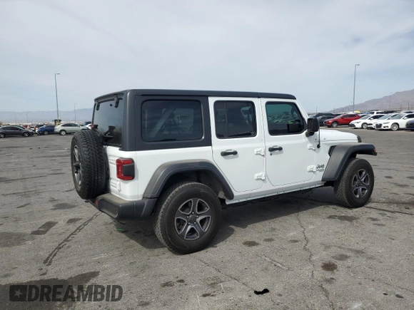 2019 Jeep Wrangler Unlimited Sport S z VIN 1C4HJXDN4KW524430, wystawiony jako Copart lot #52003945 z przebiegiem 68 381 mil mil oraz Szkoda całkowita • Salvage title. Historia ofert i sprzedaży dostępna na DreamBid. Obrazek 3.