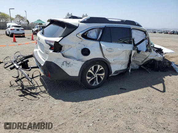 2021 Subaru Outback Touring XT with VIN 4S4BTGPD6M3197029, listed as a Copart auction lot 55700654 with Not provided miles and Non repairable. Bid and sale history available at DreamBid. Image 3.