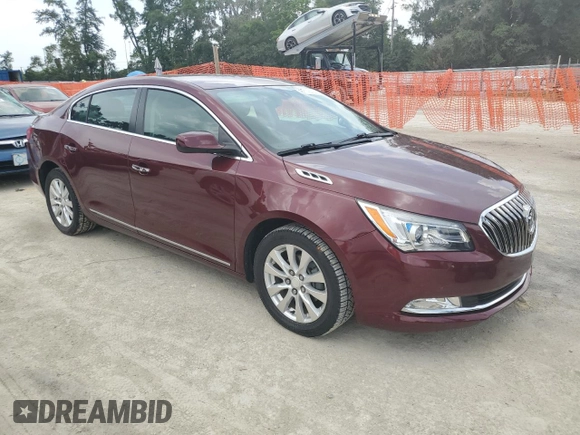 2014 Buick LaCrosse with VIN 1G4GA5GR6EF304074, listed as a Copart auction lot 59717635 with 63,999 mi miles and Salvage title. Bid and sale history available at DreamBid. Image 4.