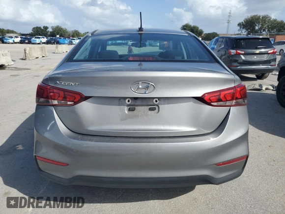 2021 Hyundai Accent Limited with VIN 3KPC34A62ME145312, listed as a Copart auction lot 78124764 with 49,399 mi miles and Salvage Title. Bid and sale history available at carsss.com. Image 6.