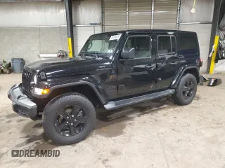 2021 Jeep Wrangler Unlimited Sahara с VIN 1C4HJXEN8MW772617, выставлен на аукционе Copart как лот 50134815 с пробегом 41 705 миль миль и Списание • Salvage title. История ставок и продаж доступна на DreamBid. Изображение 1.