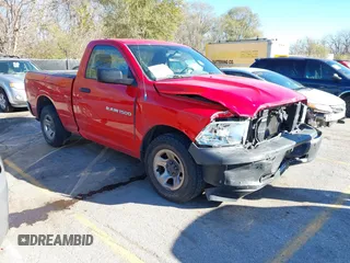 2012 Ram 1500 ST with VIN 3C6JD6AP8CG226642, listed as a IAAI auction lot 40901546 with 149,947 mi miles and . Bid and sale history available at DreamBid. Image 1.