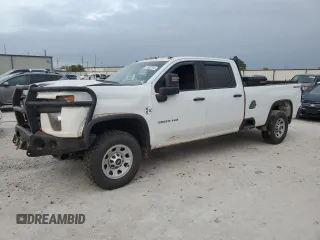 2020 Chevrolet Silverado 3500HD Work Truck with VIN 1GC4YSE71LF259223, listed as a Copart auction lot 81938794 with 0 mi miles and Salvage Title. Bid and sale history available at carsss.com. Image 1.