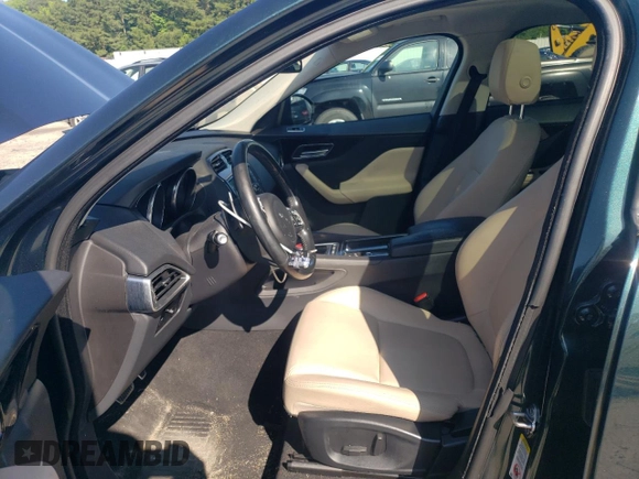 2018 Jaguar F-Pace 25t Premium with VIN SADCJ2FX7JA248983, listed as a Copart auction lot 59092755 with 102,771 mi miles and Salvage title. Bid and sale history available at DreamBid. Image 7.