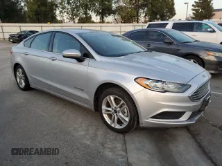2018 Ford Fusion Hybrid SE with VIN 3FA6P0LU1JR154373, listed as a Copart auction lot 82924614 with 133,065 mi miles and Salvage Title. Bid and sale history available at carsss.com. Image 4.
