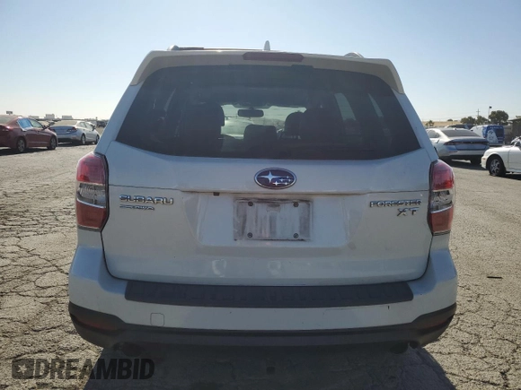 2016 Subaru Forester XT Touring with VIN JF2SJGVC2GH447069, listed as a Copart auction lot 61259625 with 94,499 mi miles and Salvage title. Bid and sale history available at DreamBid. Image 6.