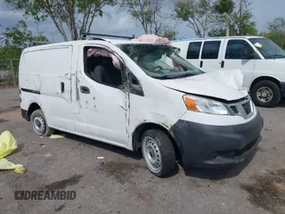 2018 Nissan NV200 Compact Cargo S with VIN 3N6CM0KN5JK690068, listed as a IAAI auction lot 41868018 with 1 mi miles. Bid and sale history available at carsss.com. Image 1.