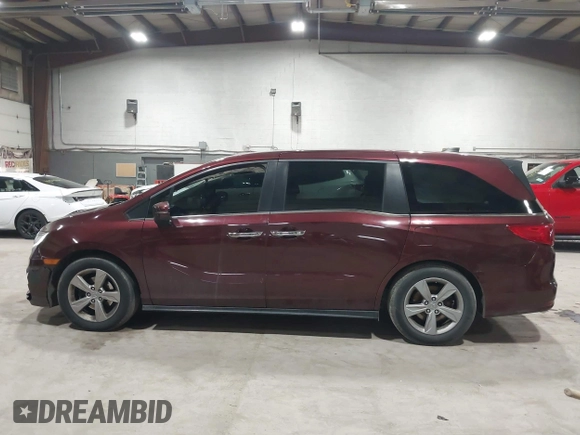 2020 Honda Odyssey EX-L with VIN 5FNRL6H76LB050622, listed as a IAAI auction lot 41886746 with 75,597 mi miles. Bid and sale history available at carsss.com. Image 14.