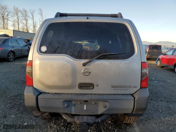 2002 Nissan Xterra SE SC with VIN 5N1MD28Y62C589855, listed as a Copart auction lot 43076575 with 200,216 mi miles and Salvage Title. Bid and sale history available at carsss.com. Image 6.