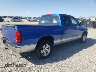 2007 Dodge 1500 SLT with VIN 1D7HA18P47J555955, listed as a Copart auction lot 53294975 with 118,101 mi miles and Salvage Title. Bid and sale history available at carsss.com. Image 3.