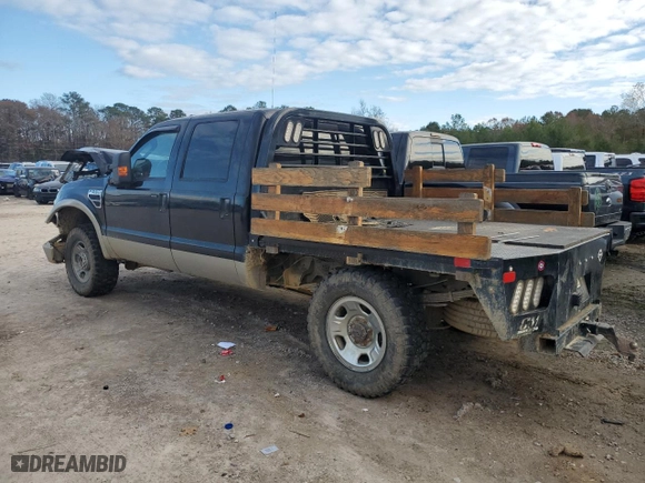 2008 Ford Super Duty F-250 SRW XL with VIN 1FTSW21Y38ED68338, listed as a Copart auction lot 85089284 with 255,992 mi miles and Salvage Title. Bid and sale history available at carsss.com. Image 2.