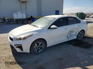 2019 Kia Forte LXS with VIN 3KPF24AD0KE126401, listed as a Copart auction lot 62087885 with 110,804 mi miles and Salvage title. Bid and sale history available at DreamBid. Image 1.