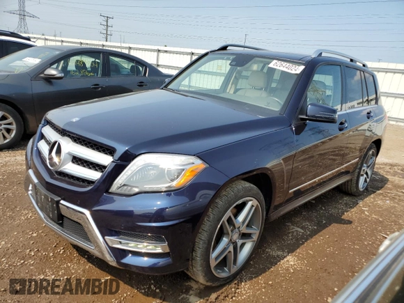 2015 Mercedes-Benz GLK 350 with VIN WDCGG8JB0FG409408, listed as a Copart auction lot 62644024 with 85,127 mi miles and Salvage Title. Bid and sale history available at DreamBid. Image 1.