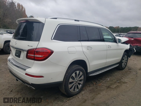 2019 Mercedes-Benz GLS with VIN 4JGDF6EE4KB219179, listed as a Copart auction lot 69351872 with 57,675 mi miles. Bid and sale history available at carsss.com. Image 3.